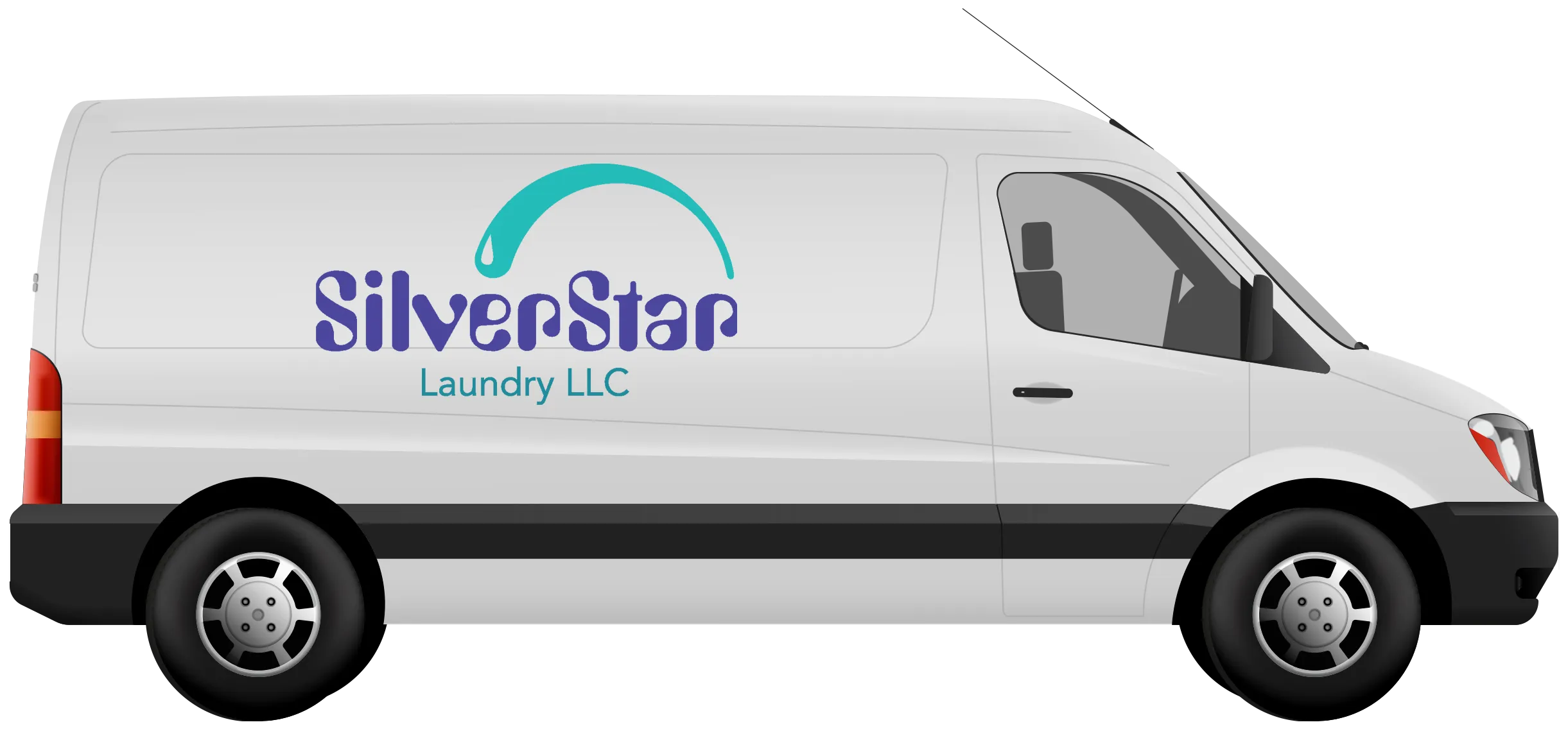 silver star laundry car logo